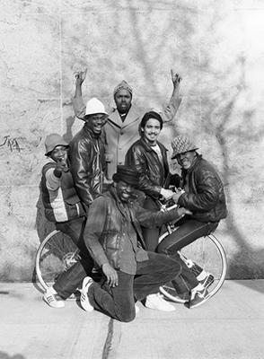 Joe Conzo | The Cold Crush Brothers outside United Bronx Parents, ca. 1980-1981 | New York City, United States | Cornell: The Joe Conzo, Jr Archive