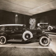 Byron Company | Auburn Sales Co., Cord Front Drive Car Exhibit, two cars; 1929 | Museum of the City of New York; mcny.org