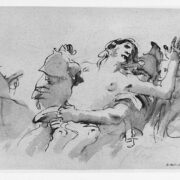 Giovanni Battista Tiepolo, Abduction of Helen, Victoria and Albert Museum, London, United Kingdom. Image and original data provided by the Gernsheim Photographic Corpus of Drawings established in 1937