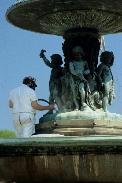 Sara Cedar Miller, Bethesda Fountain; Angel of the Waters, Central Park, New York. Image and original data provided by the Foundation for Landscape Studies; © Sara Cedar Miller
