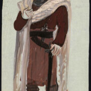 William Shakespeare, Macbeth; Macduff, 1937. Motley Collection of Theatre and Costume Design; UIUC Library.