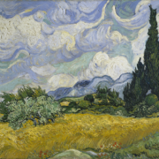 Vincent van Gogh, Wheat Field with Cypresses, 1889. Image provided by The Metropolitan Museum of Art.