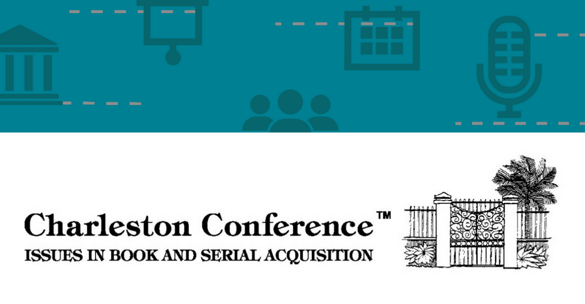 JSTOR @ Charleston 2018
