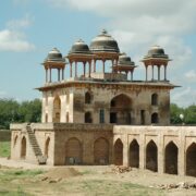 Narnaul, Mahendragarh, Haryana, India. Mughal. Jal Mahal complex (palace). 1590-1593. Image and data provided by American Institute of Indian Studies. Photographer: D.P. Nanda.