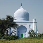 Sirhind, Fatehgarh Sahib, Punjab, India. Mughal. Tomb (12) of Khwaja Muhammad Naqsband, Rauza Sharif Complex. 1702. Image and data provided by American Institute of Indian Studies. Photographer: D.P. Nanda.