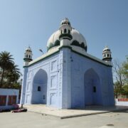 Sirhind, Fatehgarh Sahib, Punjab, India. Mughal. Tomb (10) of Khwaja Muhammad Ma'sum, Rauza Sharif Complex. 1668-1734. Image and data provided by American Institute of Indian Studies. Photographer: D.P. Nanda.