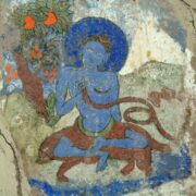 Jammu and Kashmir, Ladakh, India. Luipa Mahasiddha. 17th century. Mural painting. Hemis Monastery (Gompa). Image and data provided by Rob Linrothe.