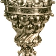 Jorg Ullrich. Parcel-Gilt Cup and Cover. c. 1540. Image and data provided by the William Randolph Hearst Archive, B. Davis Schwartz Memorial Library, LIU Post