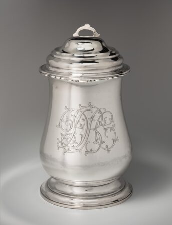 John Bayly. Tankard. c. 1755. Image and original data provided by Sterling and Francine Clark Art Institute