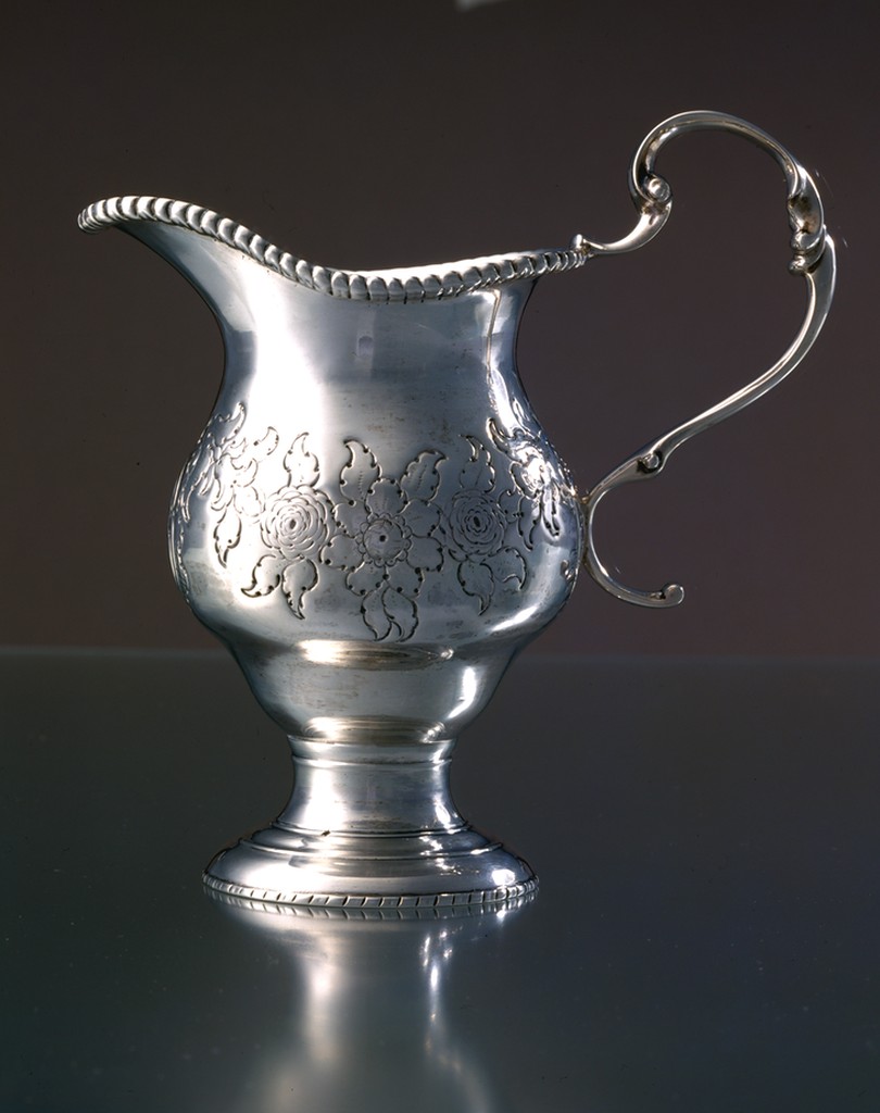 Myer Myers. Creampot. 1765-76. Image and original data provided by Sterling and Francine Clark Art Institute