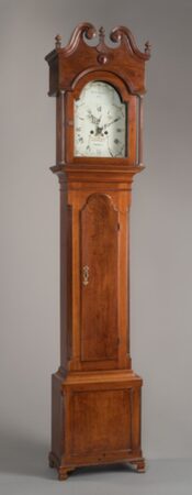 Caleb Bentley. Tall case clock. c. 1792. Image and original data provided by Sterling and Francine Clark Art Institute