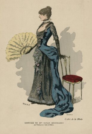 Mars (Maurice Bonvoisin), Charles Gillot. Costume de Mme. Sarah Bernhard