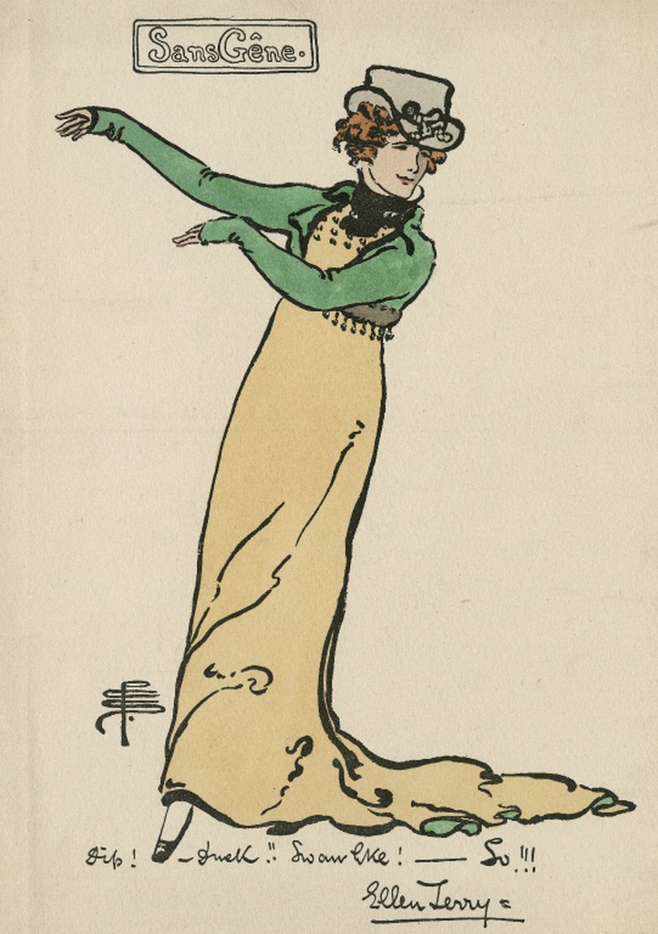 Pamela Colman Smith. Sans Gêne. c. 1900