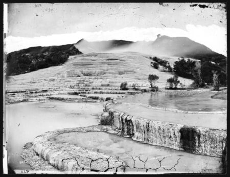 Alfred Burton. White Terraces. ca. 1885