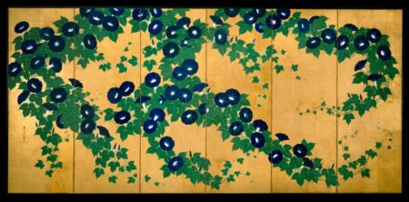 Suzuki Kiitsu. Morning Glories. Early 19th century, Edo period