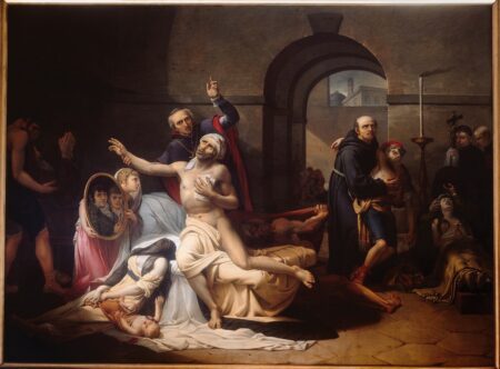 José Aparicio. Episode of Yellow Fever in Valencia. (Episode de la fièvre jaune à Valence).