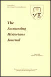 The Accounting Historians Journal