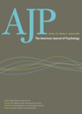 The American Journal of Psychology