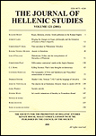 The Journal of Hellenic Studies