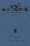 Studi Novecenteschi