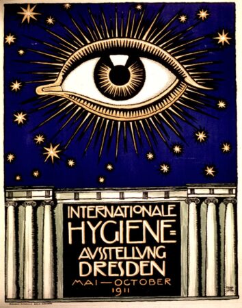 Internationale Hygiene-Ausstellung. 1911. Poster.