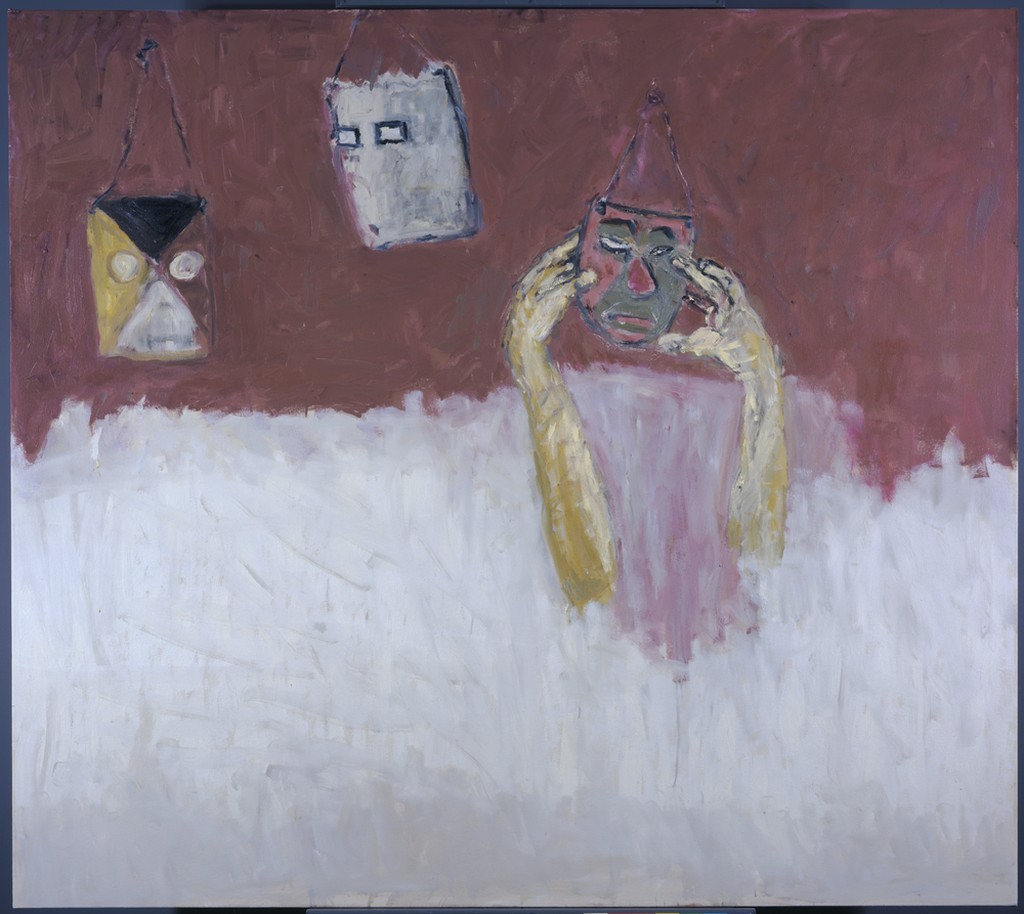 Susan Rothenberg. Three Masks. 2006.