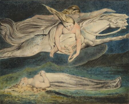William Blake; Pity; ca. 1795