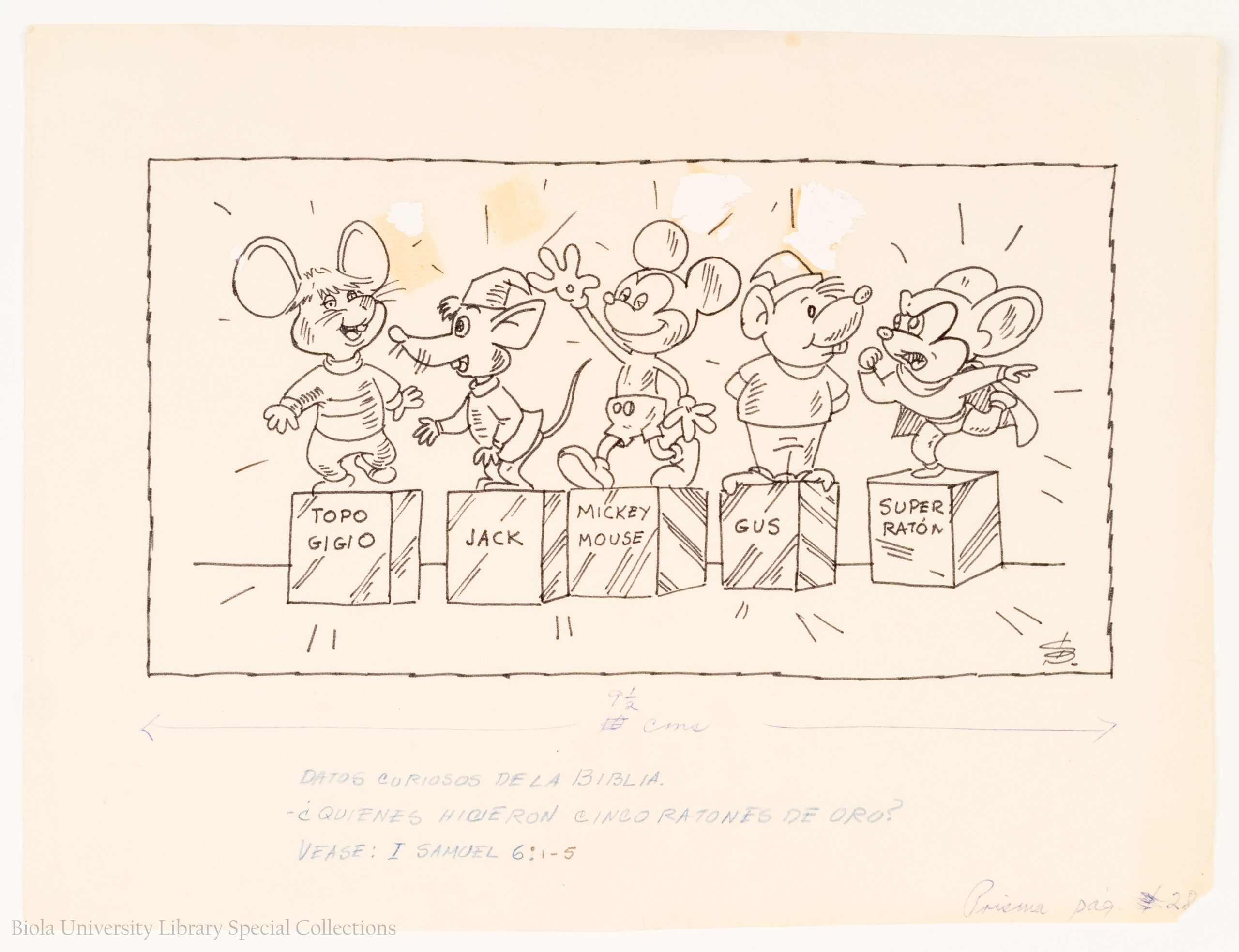 Carlos Sandoval. 1 Samuel 6:1-5