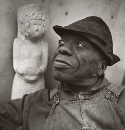 Louise Dahl-Wolfe. William Edmondson, Sculptor, Nashville, Tennessee. 1937