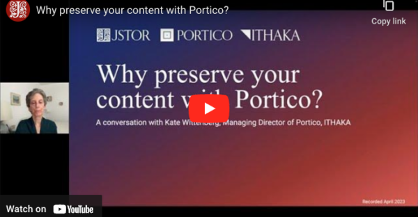 module image: Why preserve your content with Portico?