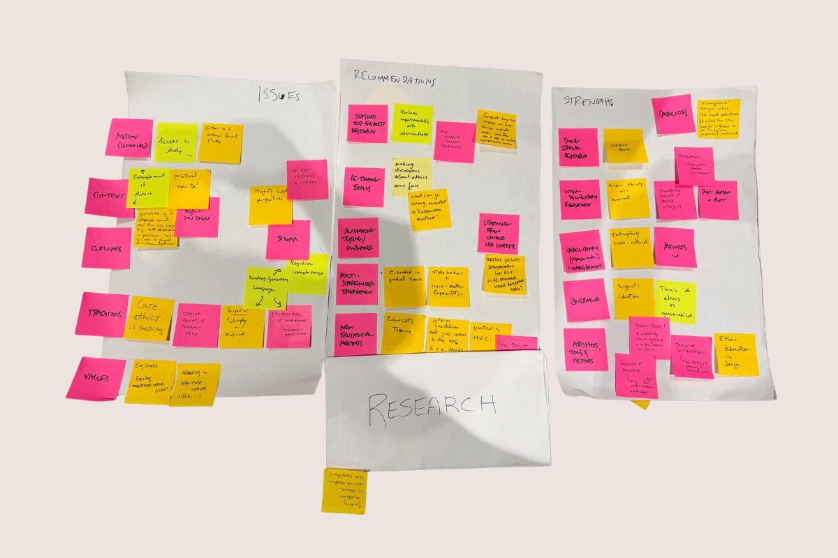 Collaborating across research and practice to shape AI interfaces